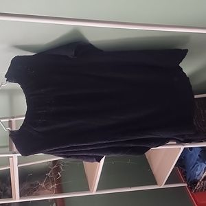 Free People Black Sweater Poncho